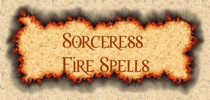 Sorceress Fire Skills