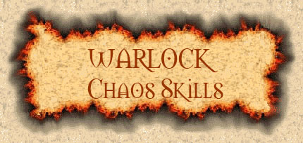 Warlock Chaos Skills