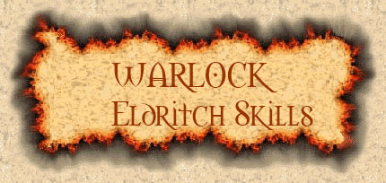 Warlock Eldritch Skills